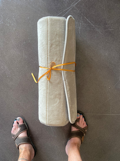 Beige Portable Yoga Mat