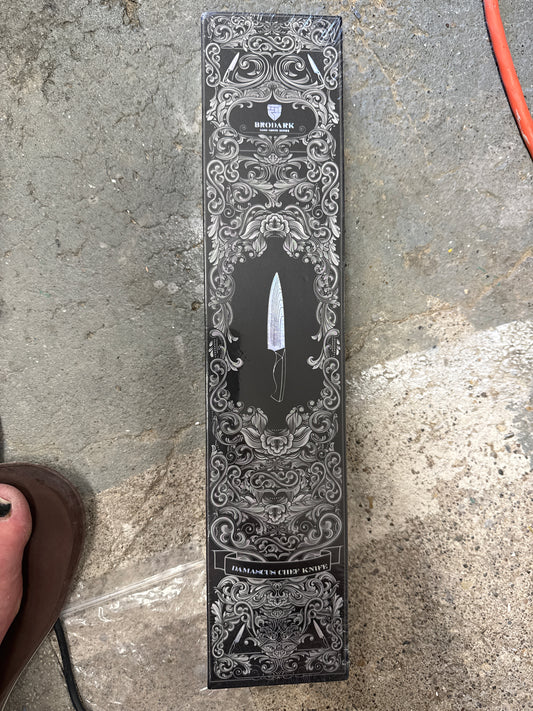 Brodark Damascus Chef Knife
