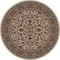 Jewel Concord Global Sarouk - Ivory 63" Round Rug