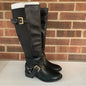 Thalia Sodi Womens Vada Black Knee High Riding Boots, Size 6.5