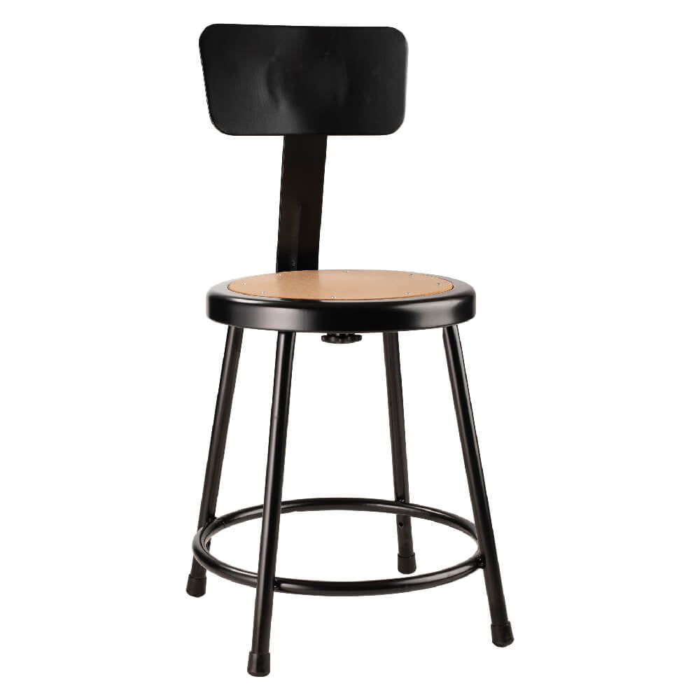 NPS 18" Backrest Science Lab Stool