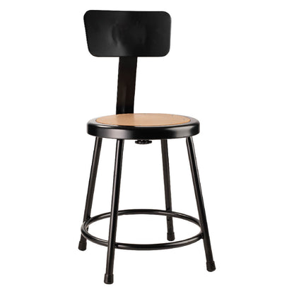 NPS 18" Backrest Science Lab Stool