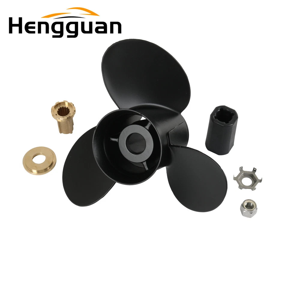 #4. Boat propeller 14 1/2 x 19  15 Spline 48-832830A45 Fit Mercury 130-300 HP 4RH