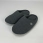 Merence Mens Grey Knit Warm House Slip on Moccasin Slippers Shoes Size Med 9-10