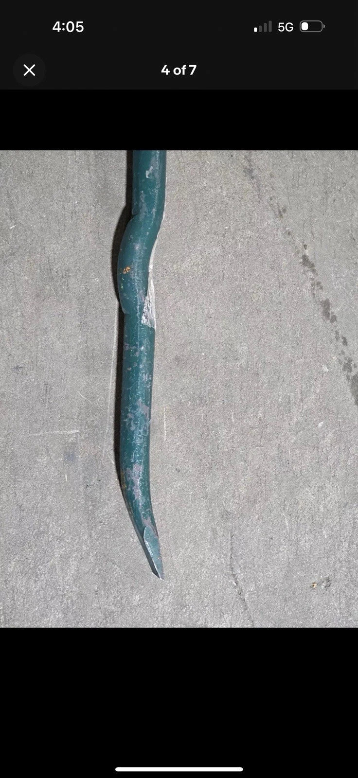 LFI 80E 60" Tool Railroad Claw Bar Green Spike Puller 24 Heavy Duty Steel NEW