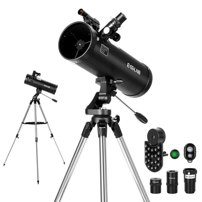 ESS Reflector Telescope Astronomical 500114AZ 150X for Adult Beginner Gift