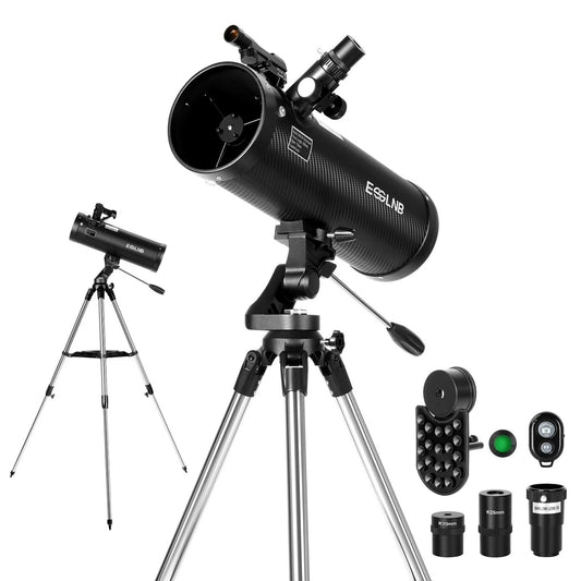 ESS Reflector Telescope Astronomical 500114AZ 150X for Adult Beginner Gift