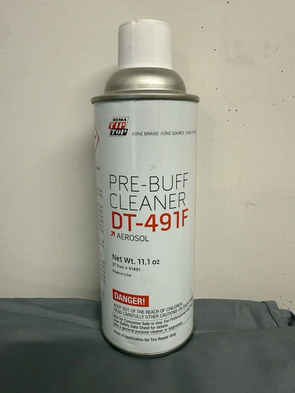 Rema Tip Top Tire Repair Pre-Buff Cleaner DT-491F , Aerosol (Flammable) 16 fl