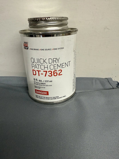 REMA TIP TOP Quick Dry Patch DT-7362 Cement Tire Repair Adhesive 8 oz.