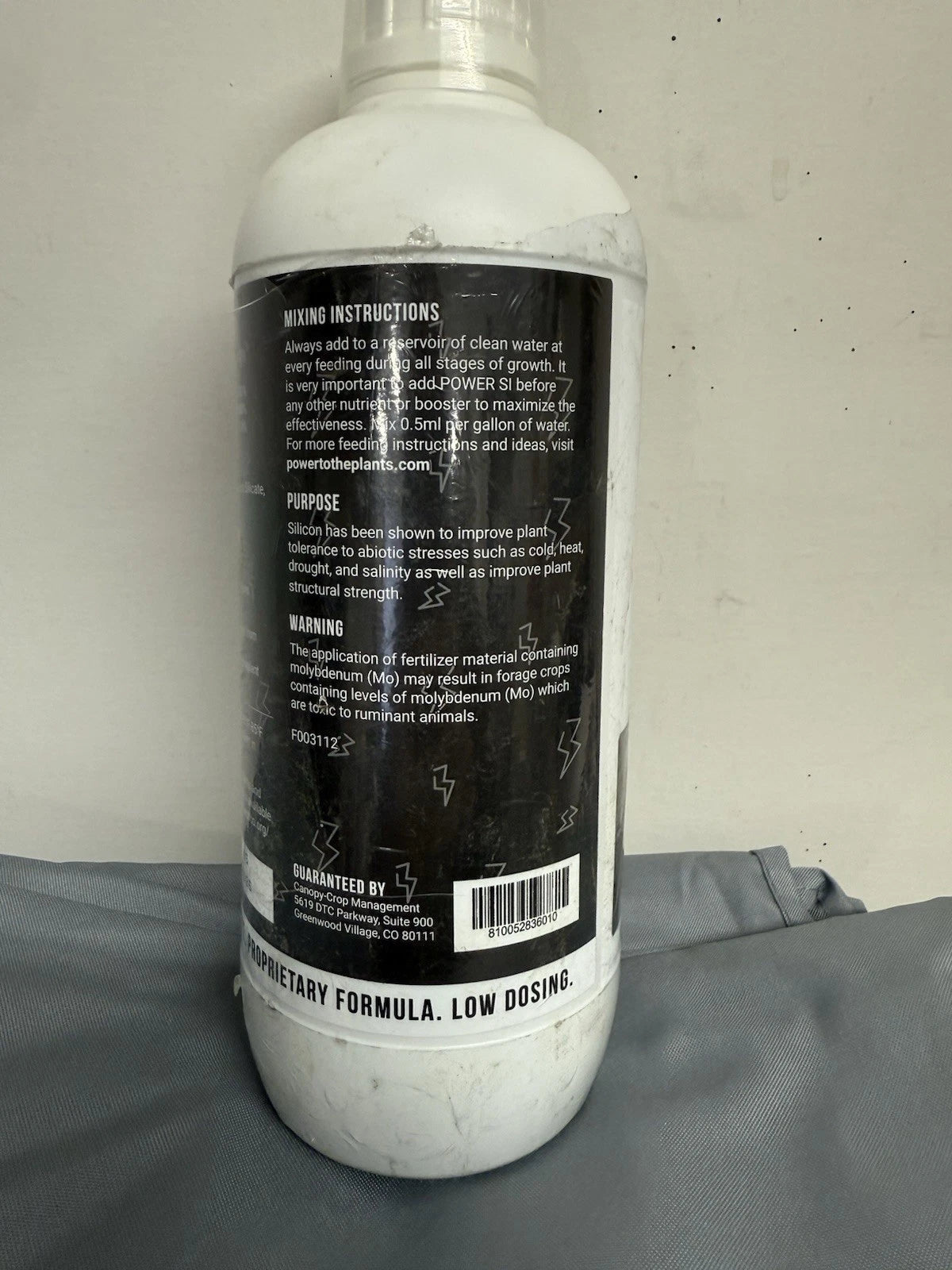 PowerSi Original 1L – Premium Silica Supplement for Stronger Plants & Maximum Nutrient Uptake – Enhances Growth, Resilience & Yield – Highly Concentrated & Fast-Acting