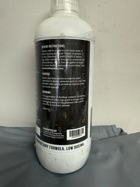PowerSi Original 1L – Premium Silica Supplement for Stronger Plants & Maximum Nutrient Uptake – Enhances Growth, Resilience & Yield – Highly Concentrated & Fast-Acting