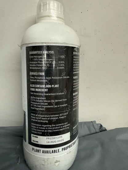 PowerSi Original 1L – Premium Silica Supplement for Stronger Plants & Maximum Nutrient Uptake – Enhances Growth, Resilience & Yield – Highly Concentrated & Fast-Acting