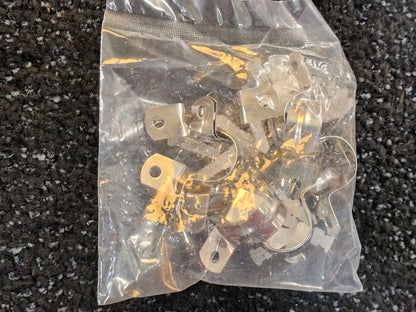 4 Pack, 7ft  Heavy Duty Metal String Light Poles Adjustable Outdoor Lighting Stand for Patio,Backyard,Garden,Party & Wedding Rustproof & Sturdy with Hooks