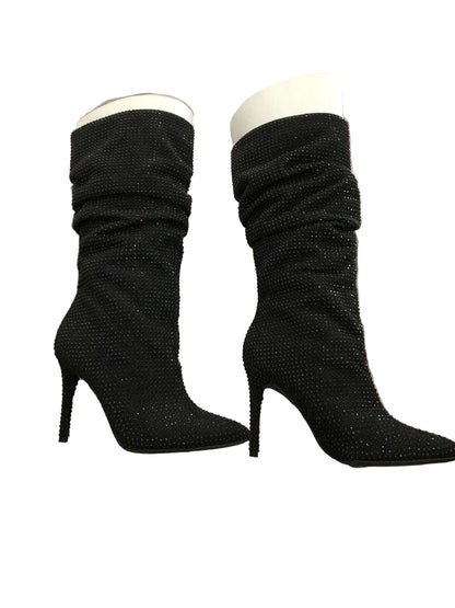 Jessica Simpson LAYZER Embellished Slouch Boot- Size 6.5